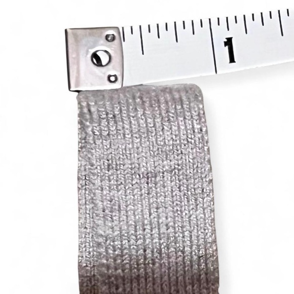 H&M Beige Wool-Blend Crop Top Women’s Bralette Minimalist Neutral – Size Medium - Picture 7 of 7